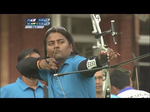 Japan Win Archery Team 1/8 Eliminations - London 2012 Olympics