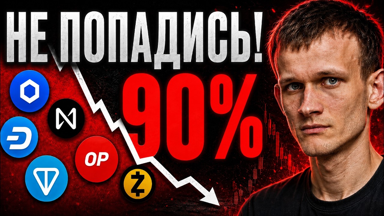 90% Альткоинов НЕ Вырастут — Мой Криптопортфель на Буллран из 6 Монет