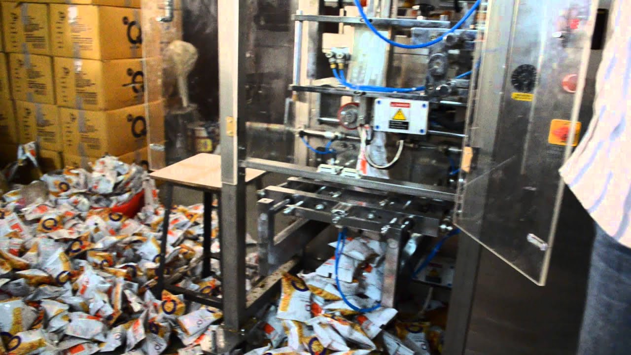 VFFS Collar type Cup Filler Pouch Packing Machine with Twin Servo