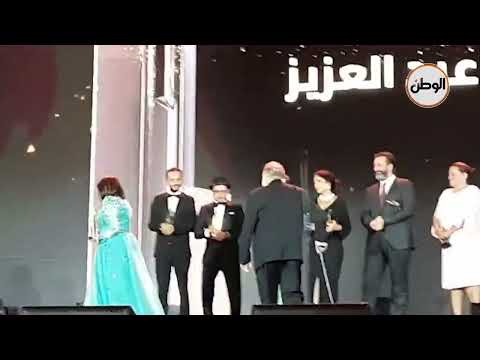 تكريم لبنى عبد العزيز في مهرجان الدراما شكرا لبلدي وتحيا مصر