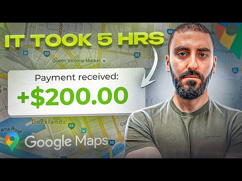 I Tried Making $200/Day With Google Maps - Make Money Online