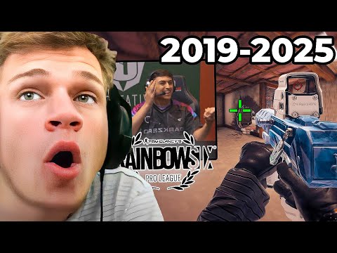 The Best R6 Pro League Clips From Every Year *JYNXZI REACTS*