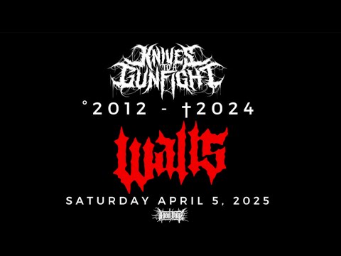 Uitvaartdienst Knives To A Gunfight - 05 April 2025 - Walls - Hardcore/Metal (cam audio)