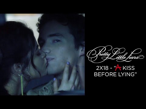 Pretty Little Liars - Aria Secretly Meets Ezra/Ezria Kiss - "A Kiss Before Lying" (2x18)