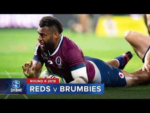 Reds v Brumbies | Super Rugby 2019 Rd 6 Highlights