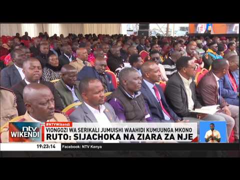Rais Ruto asema ratiba yake ya shughuli za maendeleo imejaa kwa miezi sita ijayo