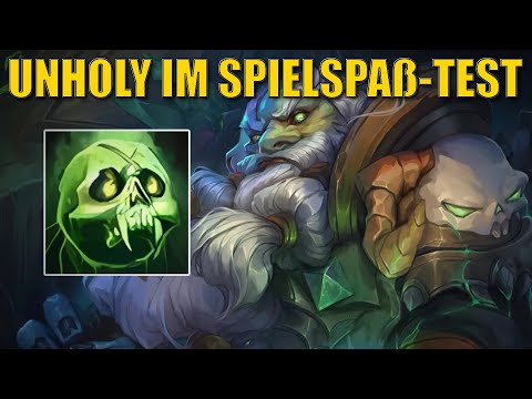 The BEST CLASS FANTASY in the entire game: The Unholy Death Knight in the gameplay test