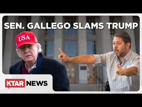 Exclusive interview: Sen. Ruben Gallego defends Mark Kelly amid Pentagon investigation