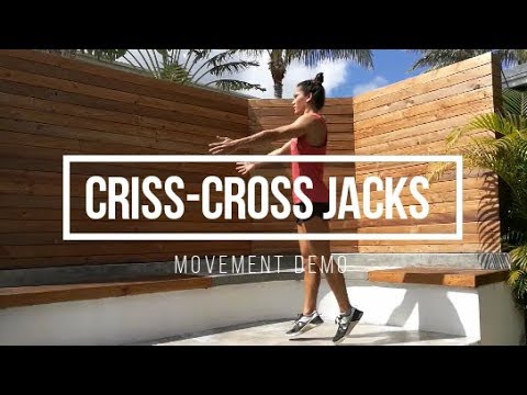 Criss-Cross Jumping Jacks // FIT Happy Hour Movement Demo