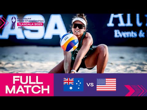Bronze Match - Mariafe/Clancy 🇦🇺 vs. Nuss/Kloth 🇺🇸 | World Championships 2023 Tlaxcala | Full Match