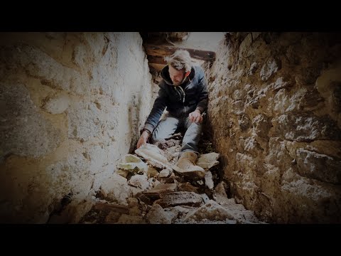 I discovered HIDDEN rooms under the basement of this CHATEAU RUIN and went inside!