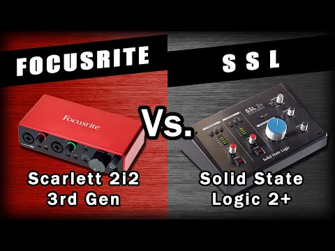 Scarlett 2i2 3rd Gen VS SSL 2+ HEAD TO HEAD (With Audio Samples)