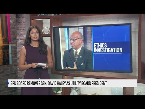 BPU board removes Sen. David Haley as utility board president due to ethics violation