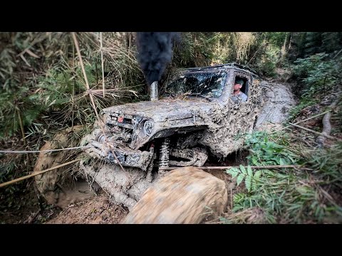 TRILHA DA PUTINGA SC Só os brutos 4x4 PARTE1