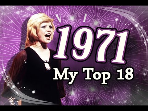 Eurovision Song Contest 1971 - My Top 18 [HD w/ Subbed Commentary]