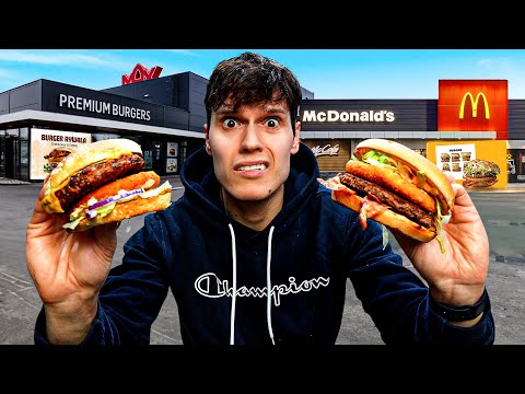 WIELKI TEST Burgerów (Drwal z McDonald’s vs Rywal z MAX Premium)