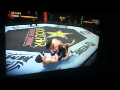 mma fight niall cleary 2 league fight