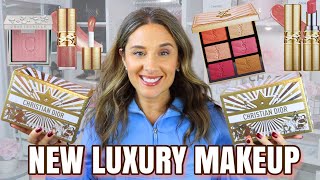 LUXURY MAKEUP HAUL 👄 DIOR BEAUTY, YSL, CHANTECAILLE 💄 SWATCHES