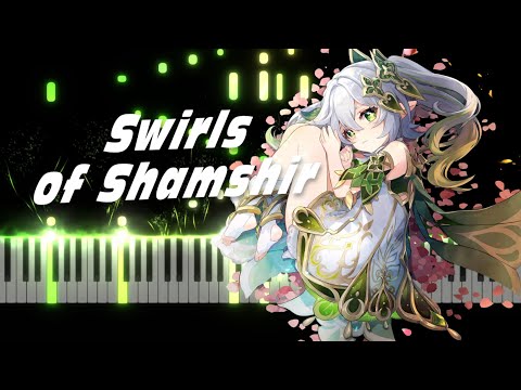 [Piano] 狮尾之舞 Swirls of Shamshir /Sumeru Battle Theme - Genshin Impact OST