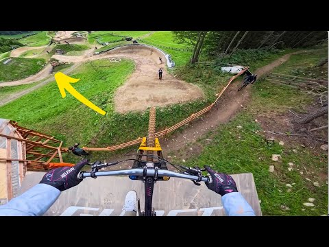 RIDING THIS GIANT MTB PRO LINE!! World First Tricks