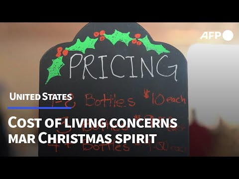 Video | Christmas magic meets harsh reality as US shoppers feel inflation sting | AFP