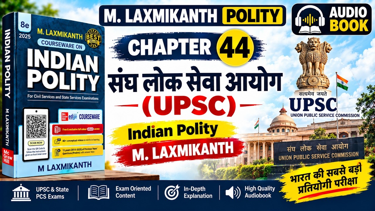 संघ लोक सेवा आयोग UPSC Indian Polity Laxmikanth