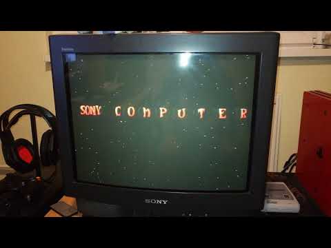 Crash Bandicoot 2 PS1- Title Screen - NTSC - PS1 SCPH-5002 PAL - Sony Trinitron CRT- 4K