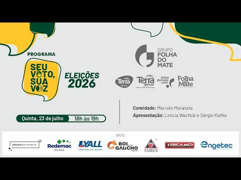 ELEIÇÕES 2026 | EP. 06 - Seu Voto, Sua Voz