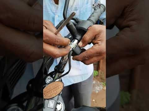 Honda Shine bs6 bike head light cut off switch fitting video tamil [] Bike Master