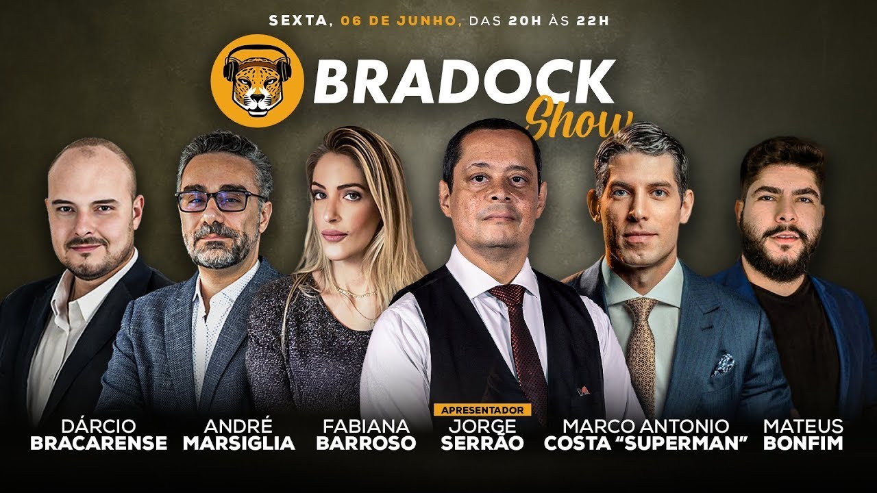 Bradock Show 06/06/25 - Serrão, Marco Antonio, Fabi Barroso, André Marsiglia, Dárcio e Mateus Bonfim