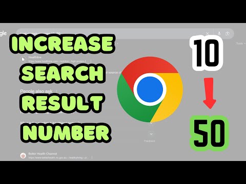 How To Increase The Number Of Search Results Per Page On Google Chrome (Quick Tutorial)