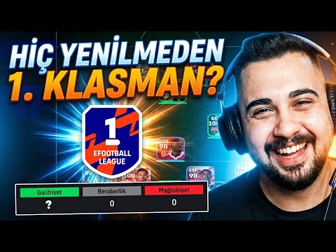 1 GÜNDE  HİÇ YENİLMEDEN 1.KLASMAN'A ÇIKABİLECEK MİYİZ? POTW KADRO! 💪🏻 eFootball Mobile 2026
