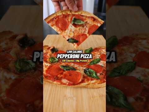 LOW CALORIE PEPPERONI PIZZA! #diet #lowcalorie #recipe #flexibledieting #dietrecipe