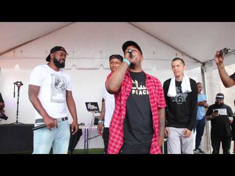 Doughbeezy, Delo, Killa Kyleon and GT Garza Freestyle at 8th Wonder Brewery