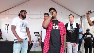 Doughbeezy, Delo, Killa Kyleon and GT Garza Freestyle at 8th Wonder Brewery