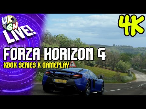 Forza Horizon 4 [Xbox Series X] UKGN Live gameplay 4K