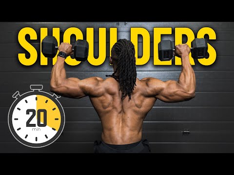 20-Min Dumbbell Shoulders Workout: Build Your Front, Side & Rear Delts!