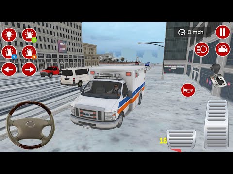 Ambulance Rescue Driver 2021 - Emergency Rescue Service Simulator -   Android Gameplay
