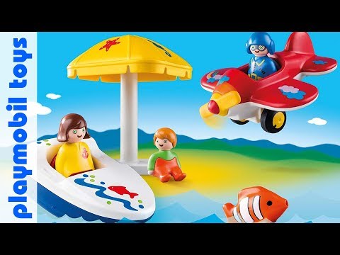 Unpack Playmobil 123  Fun in The Sun 6050