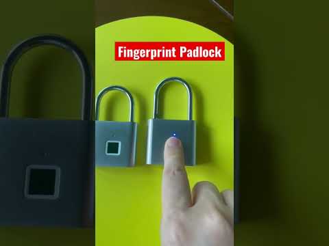 Fingerprint lock | Fingerprint Padlock | Intelligent Fingerprint lock