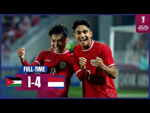 Full Match | AFC U23 Asian Cup Qatar 2024™ | Group A | Jordan vs Indonesia
