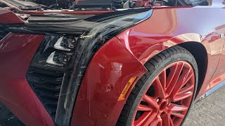 how to remove a 2025 CT5 sport Cadillac front bumper