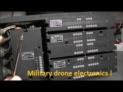Vintage military drone autopilot teardown