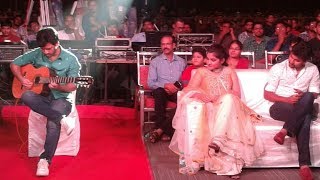 Video thumbnail of "Ninnu Kori Movie Pre Release Event | Special Performance by Arun Chiluveru | The Super Guitarist"