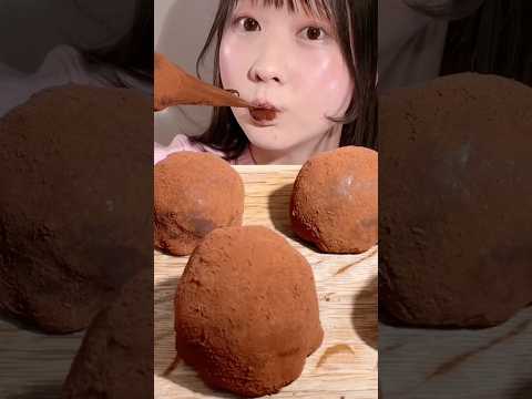 Dubai Mochi Cookies🍫🥜ドバイもちクッキー🍫🥜 #asmr #asmreating #asmrfood #mukbang #miyuasmr #咀嚼音