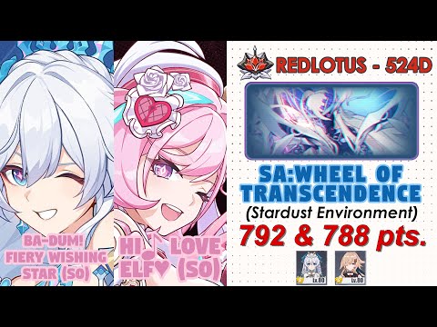 Honkai Impact 3rd: Ex Abyss RedLotus (524D) V8.5 |SA:Wheel of Transcendence(Stardust) |(S0)FWS & HLE