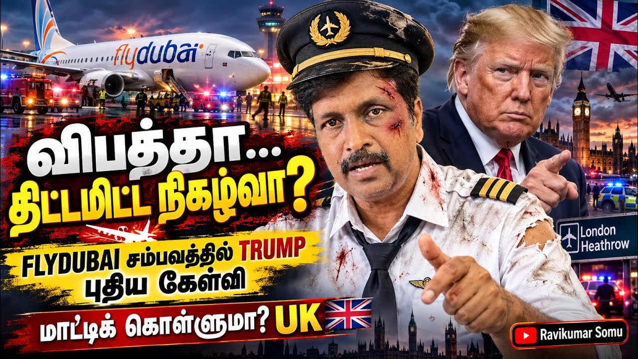 விபத்தா… திட்டமிட்ட நிகழ்வா? | FLYDUBAI சம்பவத்தில் TRUMP புத?