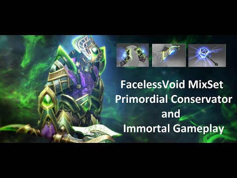 Faceless Void Arcana 2020 Runner Up Mix Cache Set with Immortal