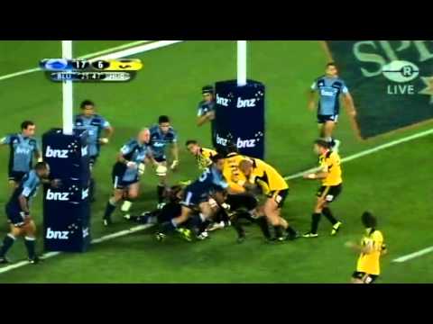 Blues v Hurricanes highlights, Investec Super Rugby 2011