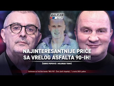 AKTUELNO: Žarko Popović i Milorad Tomić - Najinteresantnije priče sa asfalta devedestih! (27.3.2024)